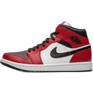 AIR JORDAN 1 Mid CHICAGO BLACK TOE