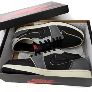 Air Jordan 1 Low Black Grey