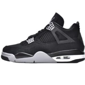 Air Jordan 4 Black Canvas